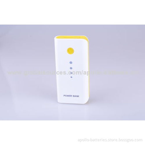 Factory direct 6,600mah Li-ion cell portable wireless power bank, universal